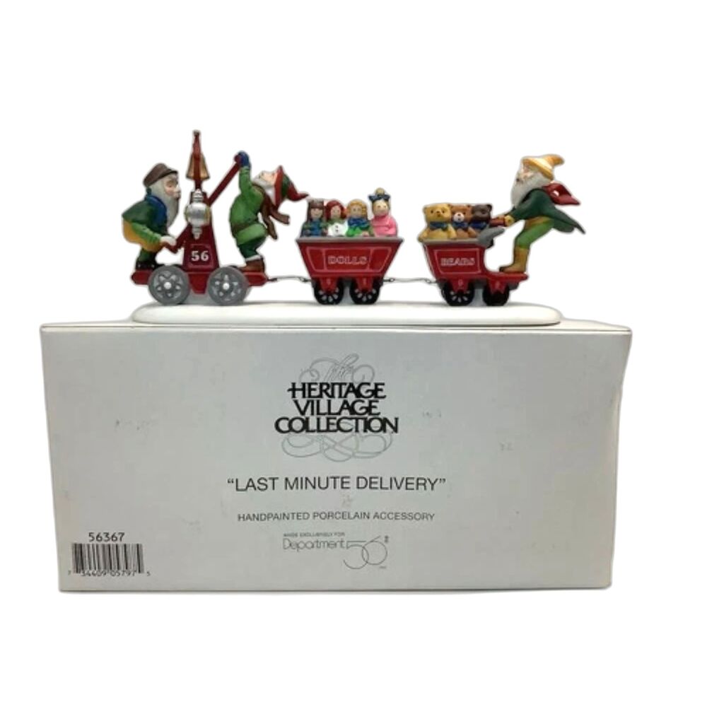 Dept 56 "Last Minute Delivery" North Pole Series Heritage Village #56367